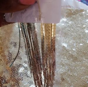 Gold Chandelier earring